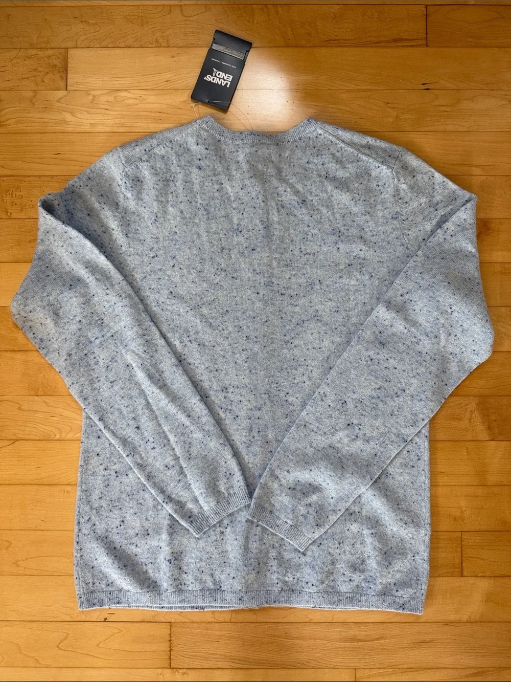 Lands’ End 100% Cashmere Cardigan — New With Tags - Size S